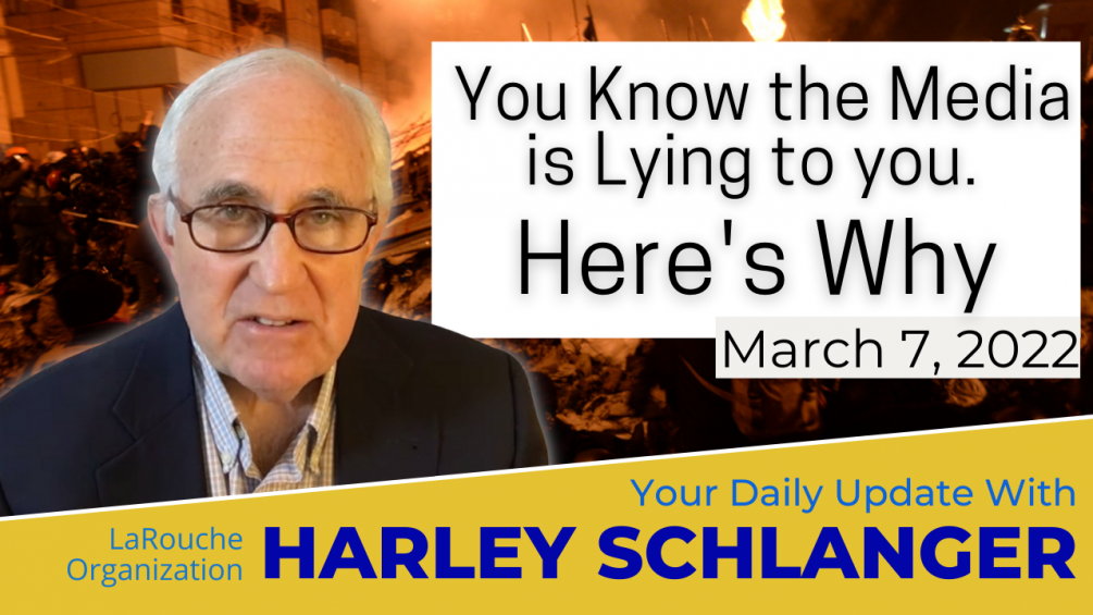 Harley Schlanger -- You Know the Media is Lying to you. Here's Why.