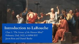 Intro to  LaRouche class series